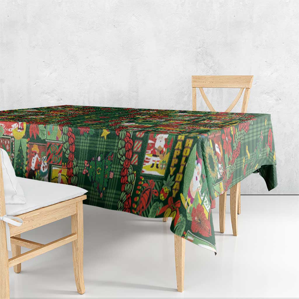 Mele Kalikimaka Pakalana Pikake Lei Tablecloth Hawaiian Rodeo Paniolo Ulaula Palaka - Polynesian Pride