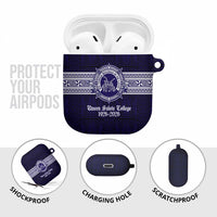 Tonga Queen Salote College 100 years AirPods Case QSC 1926-2026 Tongan Pattern LT9 - Polynesian Pride