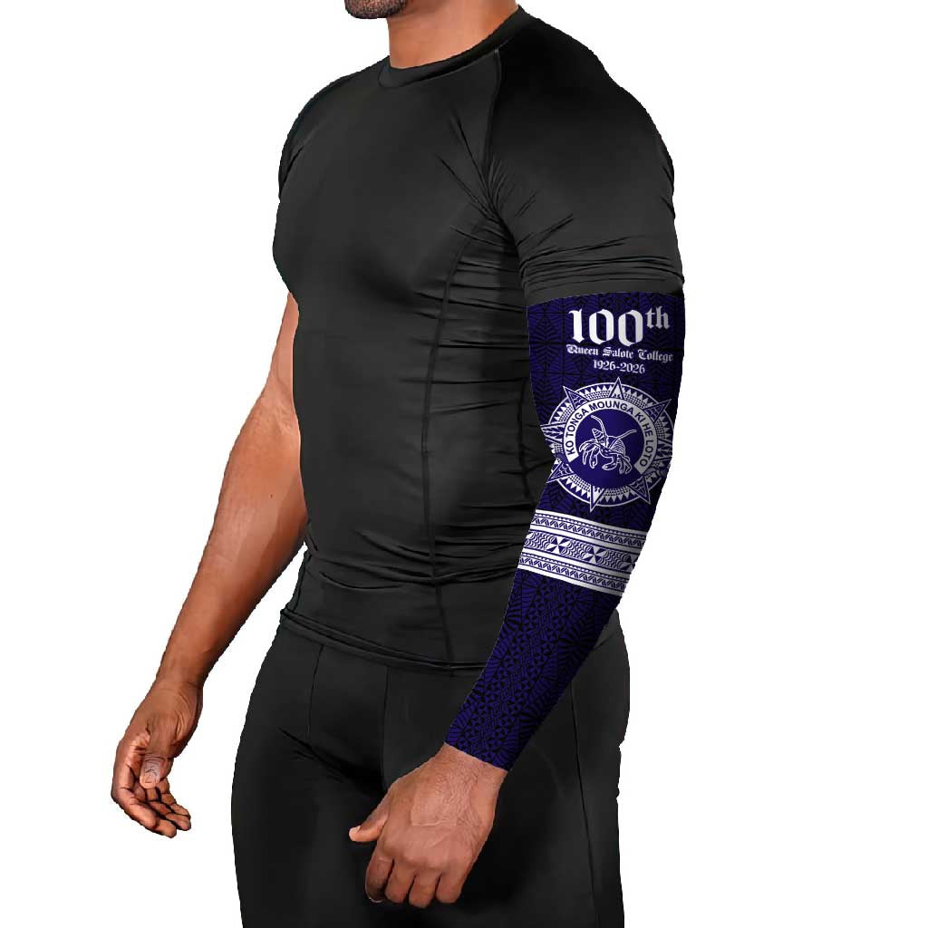 Tonga Queen Salote College 100 years Arm Sleeves QSC 1926-2026 Tongan Pattern LT9 - Polynesian Pride