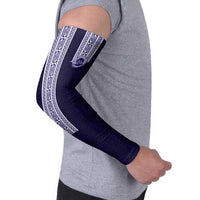 Tonga Queen Salote College 100 years Arm Sleeves QSC 1926-2026 Tongan Pattern LT9 - Polynesian Pride