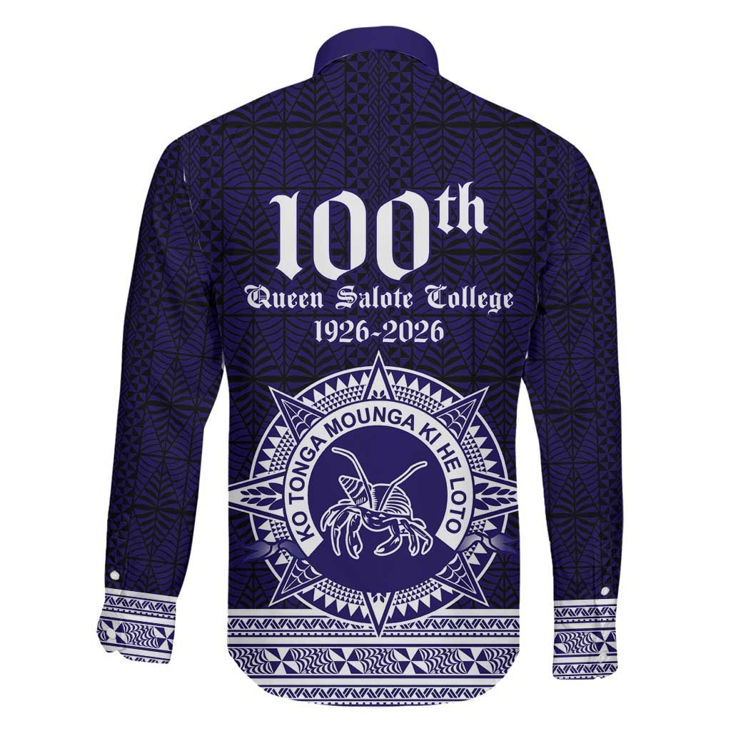 Tonga Queen Salote College 100 years Family Matching Mermaid Dress and Hawaiian Shirt QSC 1926-2026 Tongan Pattern
