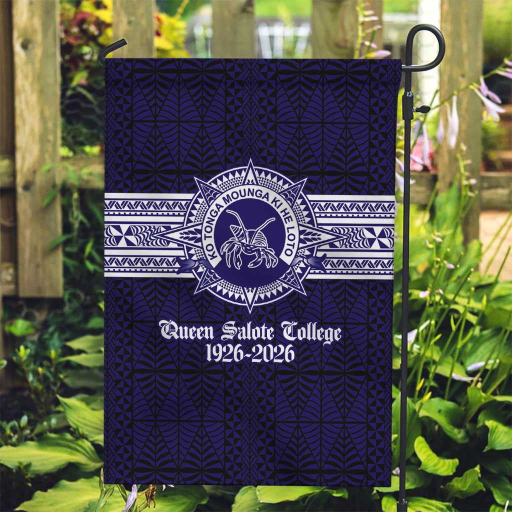 Tonga Queen Salote College 100 years Garden Flag QSC 1926-2026 Tongan Pattern