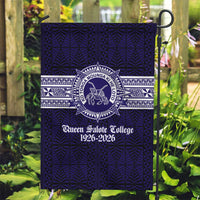 Tonga Queen Salote College 100 years Garden Flag QSC 1926-2026 Tongan Pattern