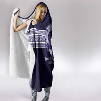 Tonga Queen Salote College 100 years Hooded Blanket QSC 1926-2026 Tongan Pattern