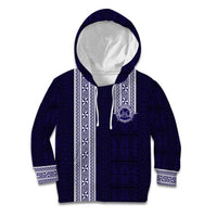 Tonga Queen Salote College 100 years Kid Hoodie QSC 1926-2026 Tongan Pattern