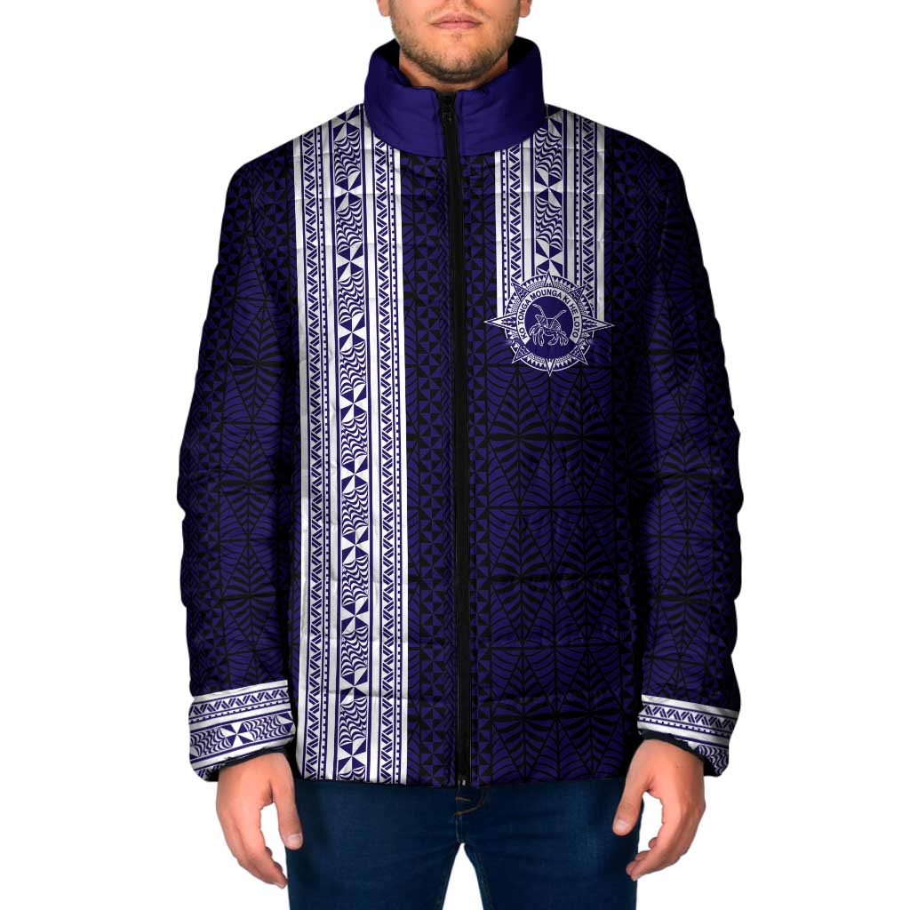 Tonga Queen Salote College 100 years Padded Jacket QSC 1926-2026 Tongan Pattern