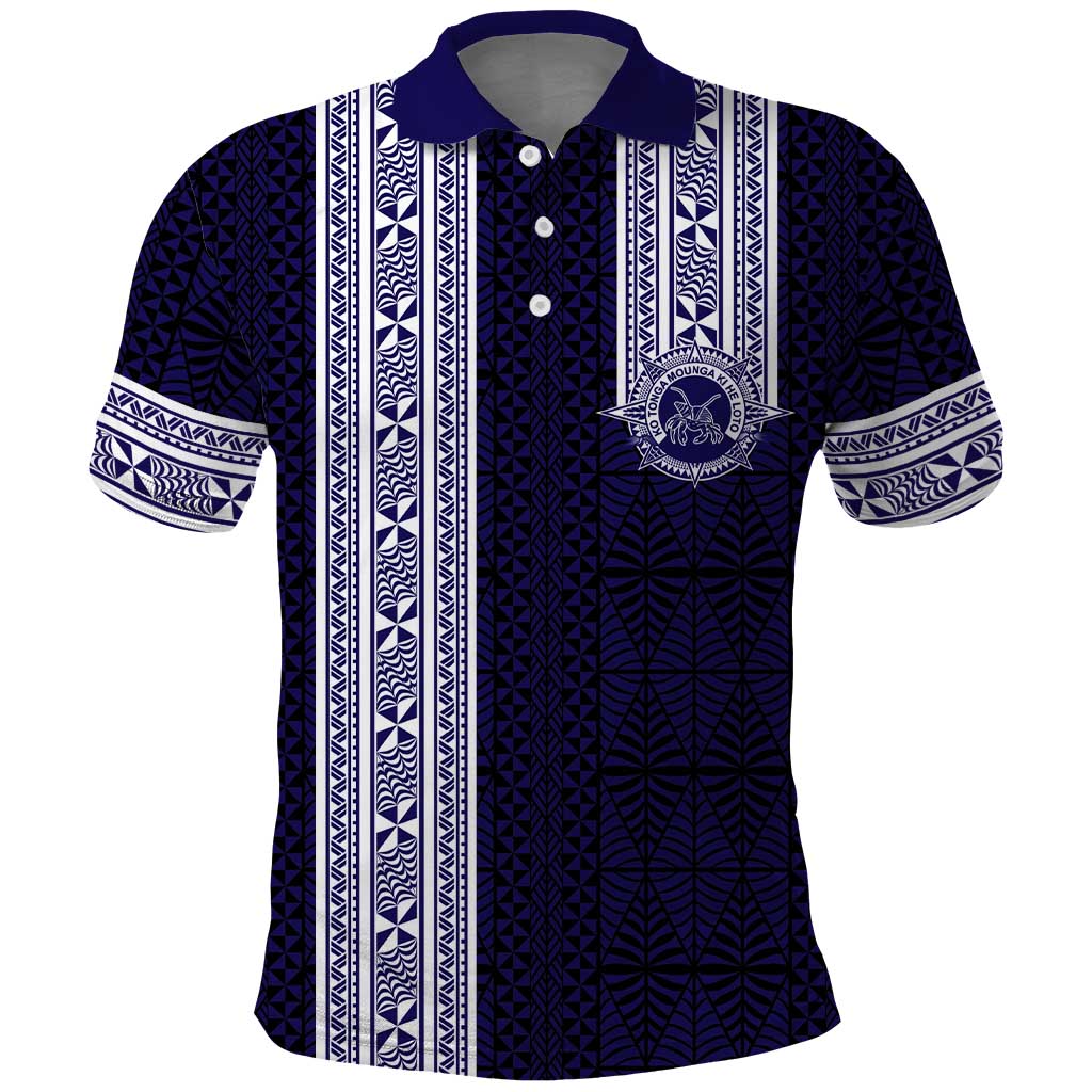 Tonga Queen Salote College 100 years Polo Shirt QSC 1926-2026 Tongan Pattern