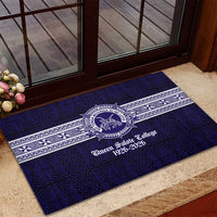 Tonga Queen Salote College 100 years Rubber Doormat QSC 1926-2026 Tongan Pattern