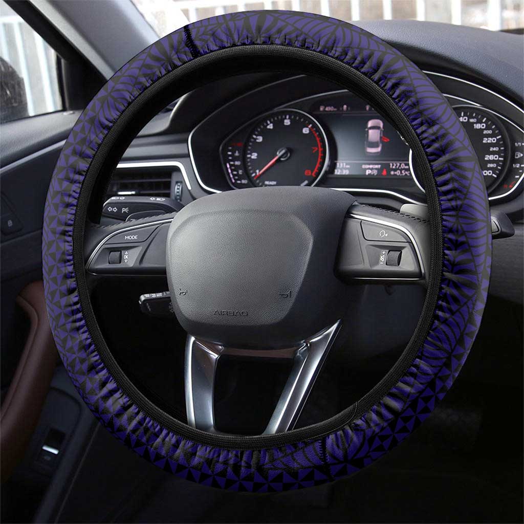 Tonga Queen Salote College 100 years Steering Wheel Cover QSC 1926-2026 Tongan Pattern