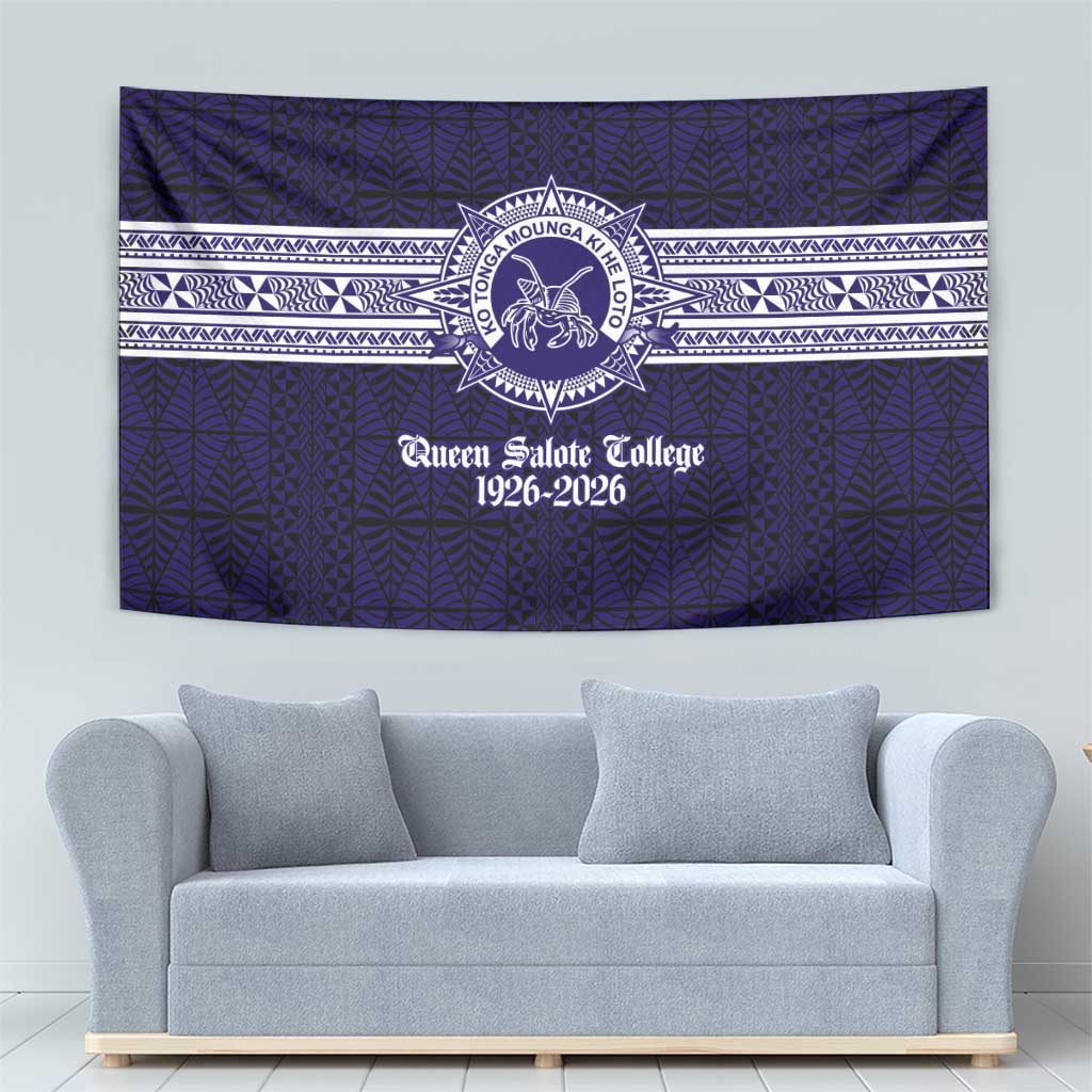 Tonga Queen Salote College 100 years Tapestry QSC 1926-2026 Tongan Pattern