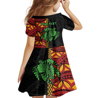 Personalised Tonga Emancipation Day Family Matching Long Sleeve Bodycon Dress and Hawaiian Shirt Puleanga Fakatui O Since 1970