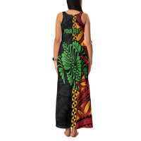 Personalised Tonga Emancipation Day Family Matching Tank Maxi Dress and Hawaiian Shirt Puleanga Fakatui O Since 1970