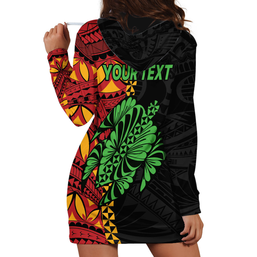 Personalised Tonga Emancipation Day Hoodie Dress Puleanga Fakatui O Since 1970 LT9 - Polynesian Pride
