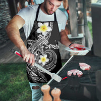 Aloha Hammerhead Shark Apron Black Hawaiian Kakau Tribal Tattoo - Polynesian Pride