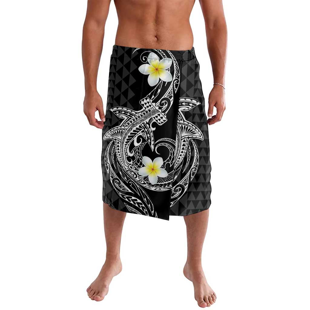 Aloha Hammerhead Shark Lavalava Black Hawaiian Kakau Tribal Tattoo