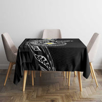 Aloha Hammerhead Shark Tablecloth Black Hawaiian Kakau Tribal Tattoo LT9 - Polynesian Pride