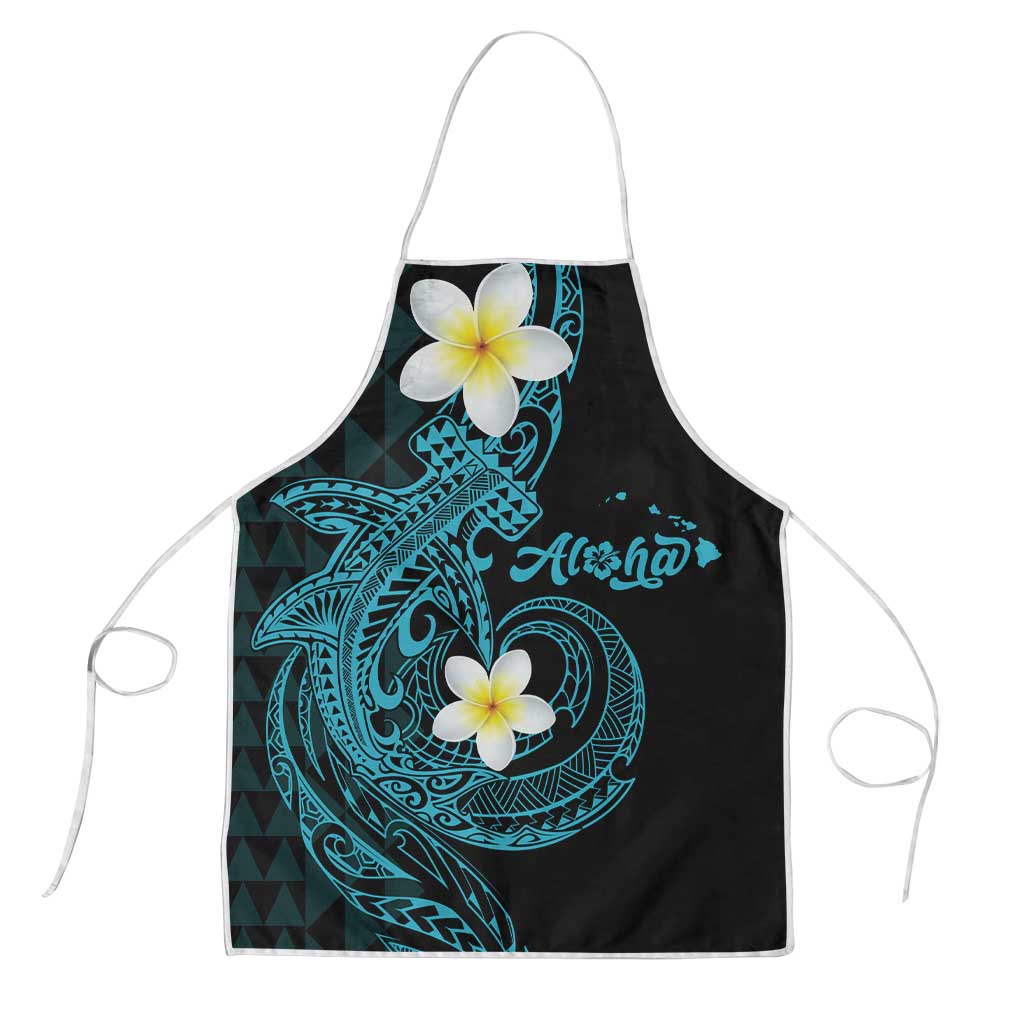 Aloha Hammerhead Shark Apron Calypso Hawaiian Kakau Tribal Tattoo - Polynesian Pride