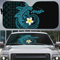 Aloha Hammerhead Shark Auto Sun Shade Calypso Hawaiian Kakau Tribal Tattoo - Polynesian Pride