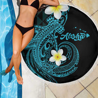 Aloha Hammerhead Shark Beach Blanket Calypso Hawaiian Kakau Tribal Tattoo