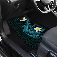 Aloha Hammerhead Shark Car Mats Calypso Hawaiian Kakau Tribal Tattoo
