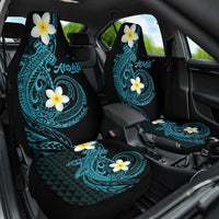 Aloha Hammerhead Shark Car Seat Cover Calypso Hawaiian Kakau Tribal Tattoo