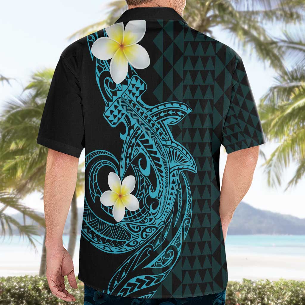 Aloha Hammerhead Shark Hawaiian Shirt Calypso Hawaiian Kakau Tribal Tattoo