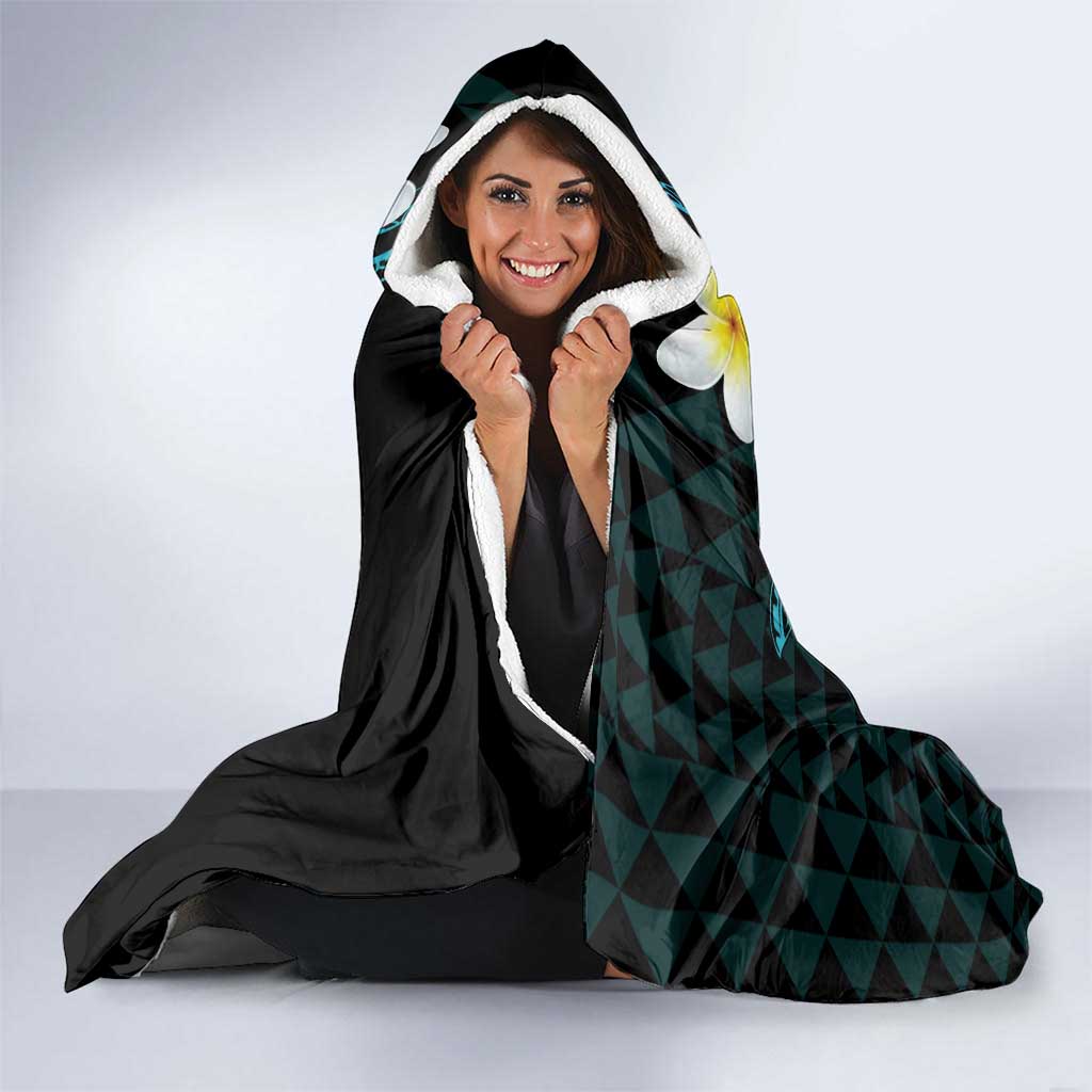 Aloha Hammerhead Shark Hooded Blanket Calypso Hawaiian Kakau Tribal Tattoo LT9 - Polynesian Pride