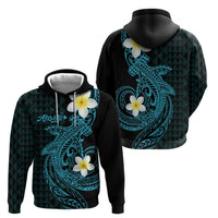 Aloha Hammerhead Shark Hoodie Calypso Hawaiian Kakau Tribal Tattoo