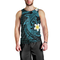 Aloha Hammerhead Shark Men Tank Top Calypso Hawaiian Kakau Tribal Tattoo