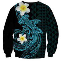 Aloha Hammerhead Shark Sweatshirt Calypso Hawaiian Kakau Tribal Tattoo LT9 - Polynesian Pride