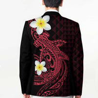 Aloha Hammerhead Shark Blazer Feverish Pink Hawaiian Kakau Tribal Tattoo - Polynesian Pride