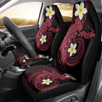Aloha Hammerhead Shark Car Seat Cover Feverish Pink Hawaiian Kakau Tribal Tattoo