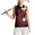 Aloha Hammerhead Shark Women Sleeveless Polo Shirt Feverish Pink Hawaiian Kakau Tribal Tattoo