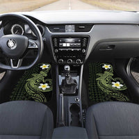 Aloha Hammerhead Shark Car Mats Lime Rickey Hawaiian Kakau Tribal Tattoo