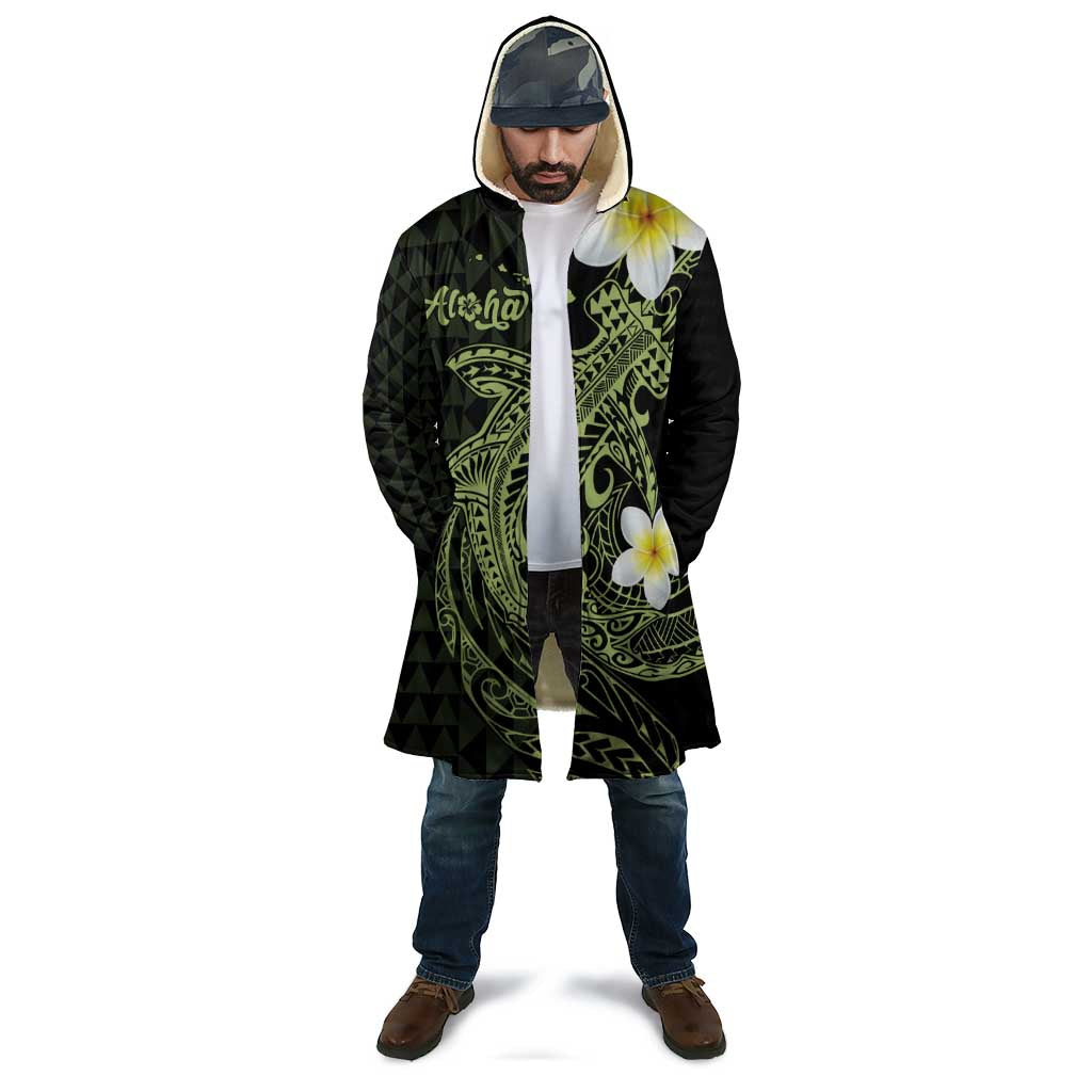 Aloha Hammerhead Shark Cloak Lime Rickey Hawaiian Kakau Tribal Tattoo - Polynesian Pride