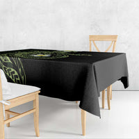 Aloha Hammerhead Shark Tablecloth Lime Rickey Hawaiian Kakau Tribal Tattoo LT9 - Polynesian Pride