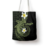 Aloha Hammerhead Shark Tote Bag Lime Rickey Hawaiian Kakau Tribal Tattoo LT9 - Polynesian Pride