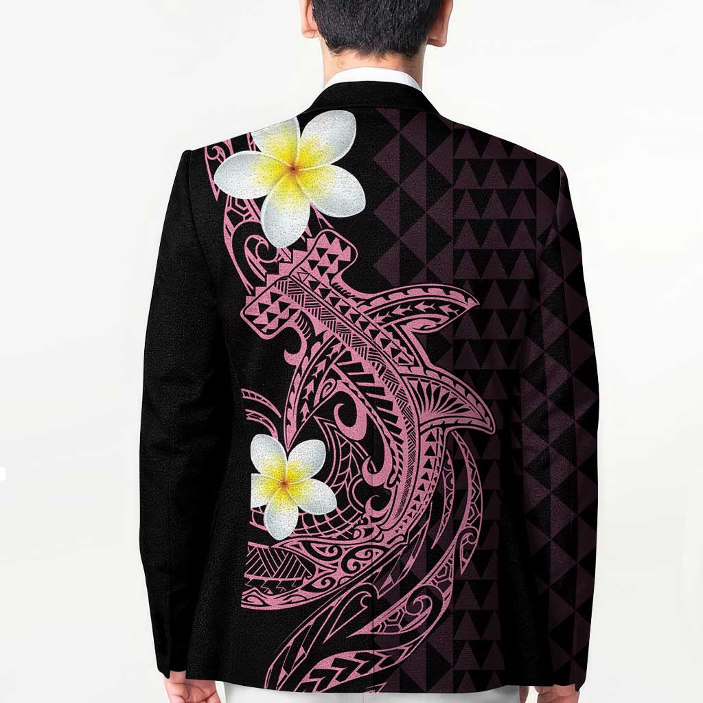 Aloha Hammerhead Shark Blazer Vivacious Pink Hawaiian Kakau Tribal Tattoo - Polynesian Pride