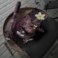 Aloha Hammerhead Shark Wrapping Paper Vivacious Pink Hawaiian Kakau Tribal Tattoo - Polynesian Pride