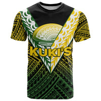 The Kukis Cook Islands Rugby T Shirt Be Unique Vibe Black LT9 Black - Polynesian Pride