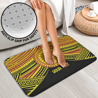 Personalised Tonga Ha apai High School Bathroom Set Ngatu Fonulei Pattern - Polynesian Pride