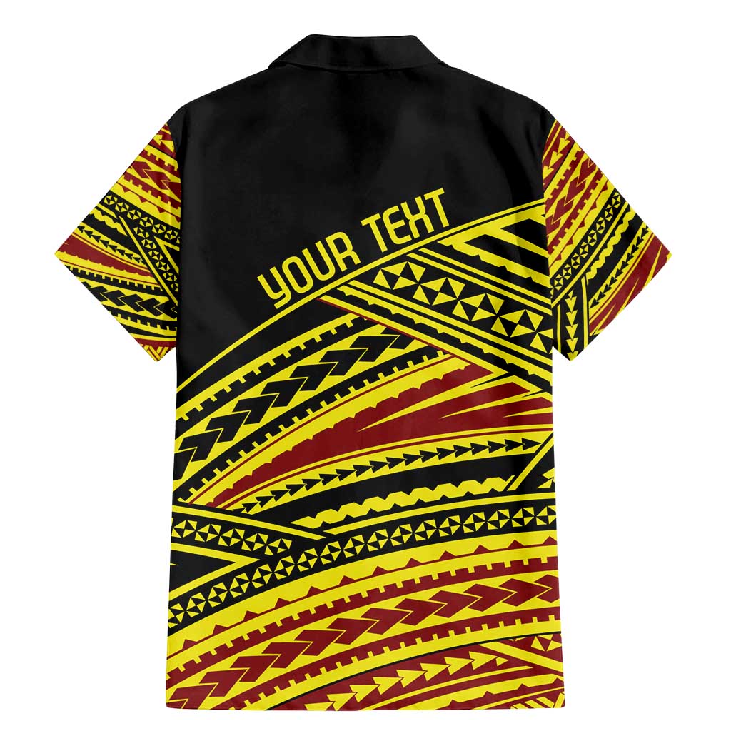 Personalised Tonga Ha apai High School Family Matching Mermaid Dress and Hawaiian Shirt Ngatu Fonulei Pattern