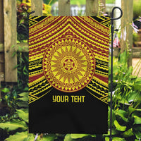Personalised Tonga Ha apai High School Garden Flag Ngatu Fonulei Pattern