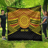 Personalised Tonga Ha apai High School Quilt Ngatu Fonulei Pattern
