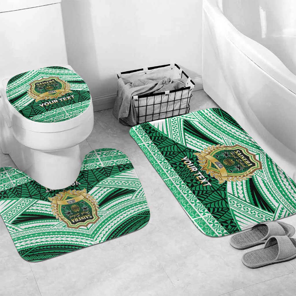Personalised Tonga Saineha High School Bathroom Set Polynesian Ngatu Tribal - Polynesian Pride