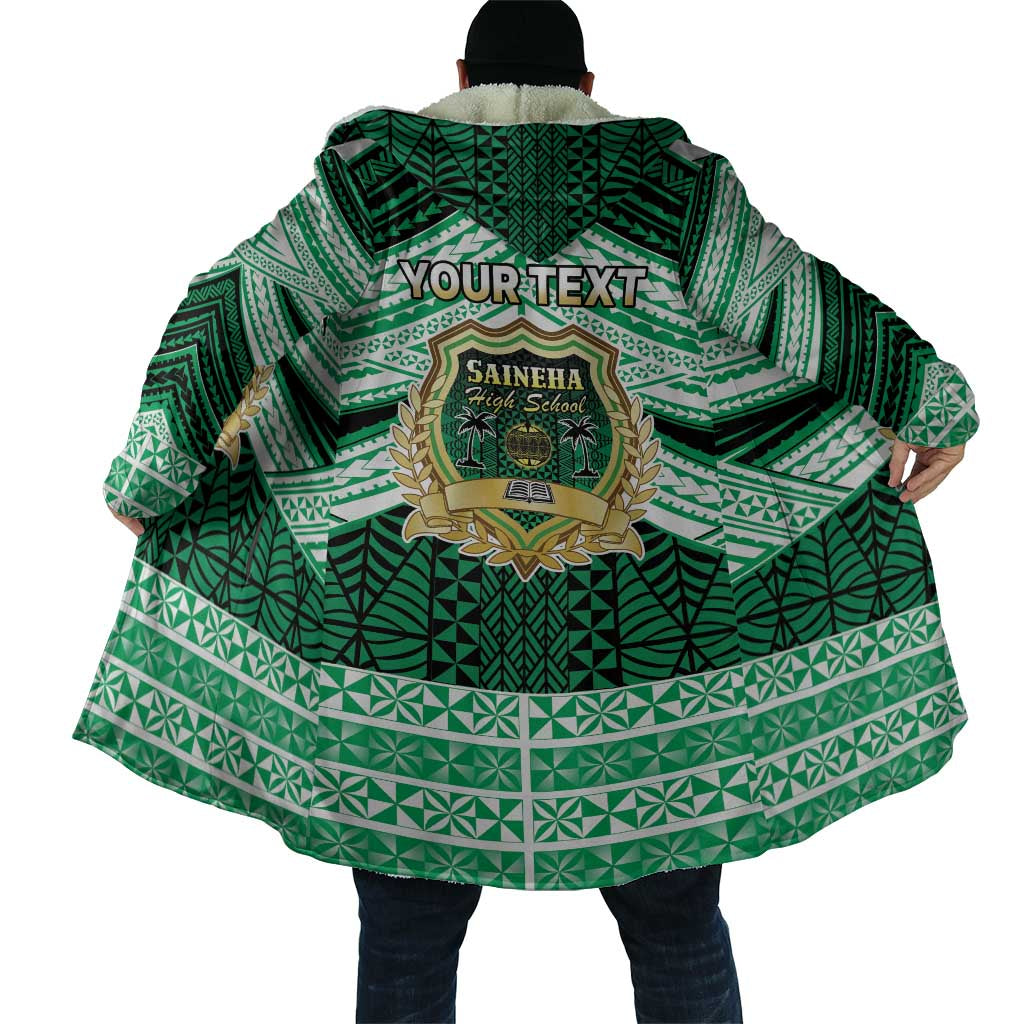 Personalised Tonga Saineha High School Cloak Polynesian Ngatu Tribal - Polynesian Pride