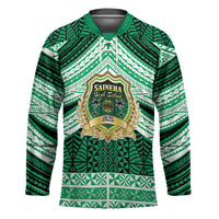 Personalised Tonga Saineha High School Hockey Jersey Polynesian Ngatu Tribal - Polynesian Pride