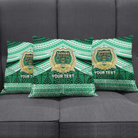 Personalised Tonga Saineha High School Pillow Cover Polynesian Ngatu Tribal - Polynesian Pride