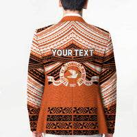 Personalised Tonga Tailulu College Blazer Polynesian Ngatu Tribal - Polynesian Pride
