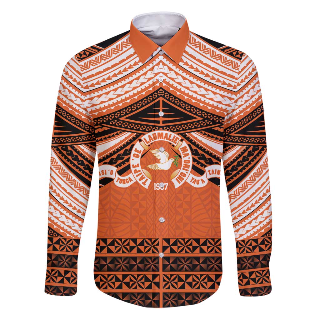 Personalised Tonga Tailulu College Family Matching Puletasi and Hawaiian Shirt Polynesian Ngatu Tribal